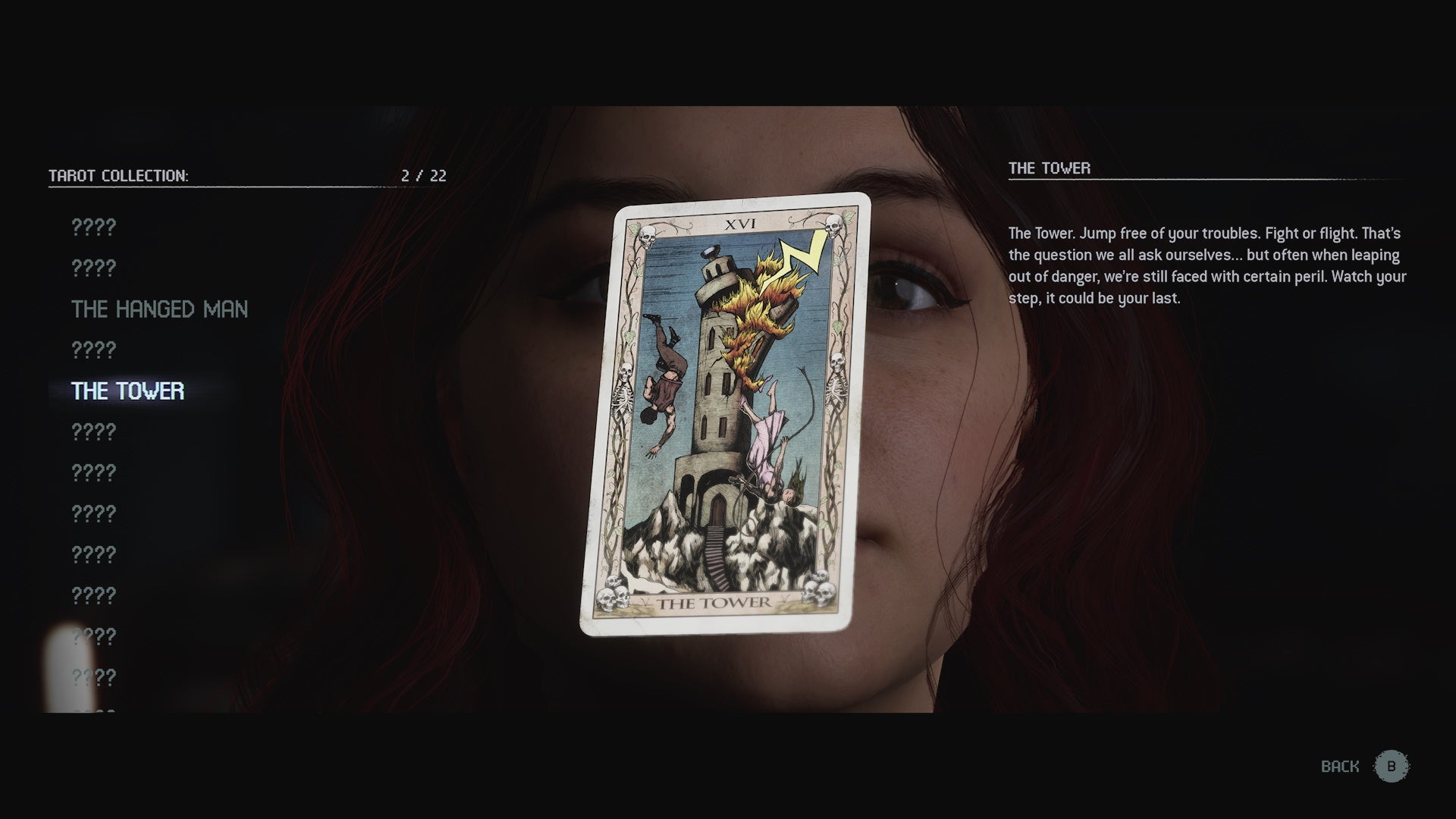 The Quarry Tarot Cards locations